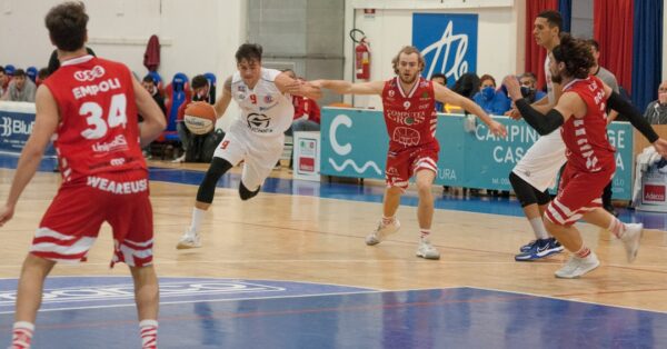 Sintecnica Basket Cecina - Use Computer Gross Empoli 72-69 Quinta giornata del campionato di serie…